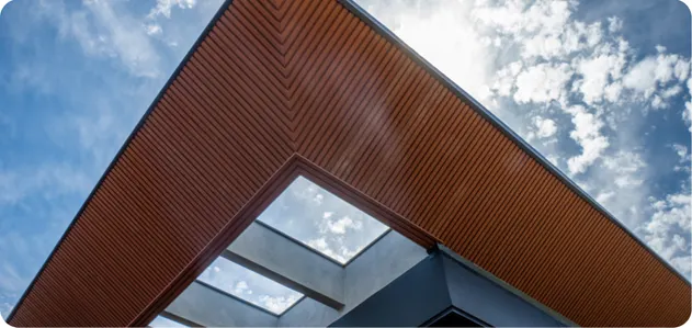 Prestige cladding on a modern facade