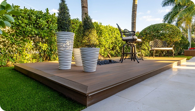 Prestige Collection refined design composite wood grain details