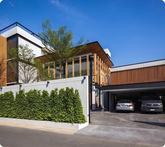 Solara Collection architectural perspective with refined finish