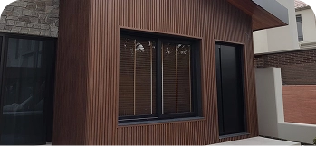 Terra Collection exterior composite cladding on modern architecture