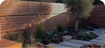 Terra Collection composite privacy fencing